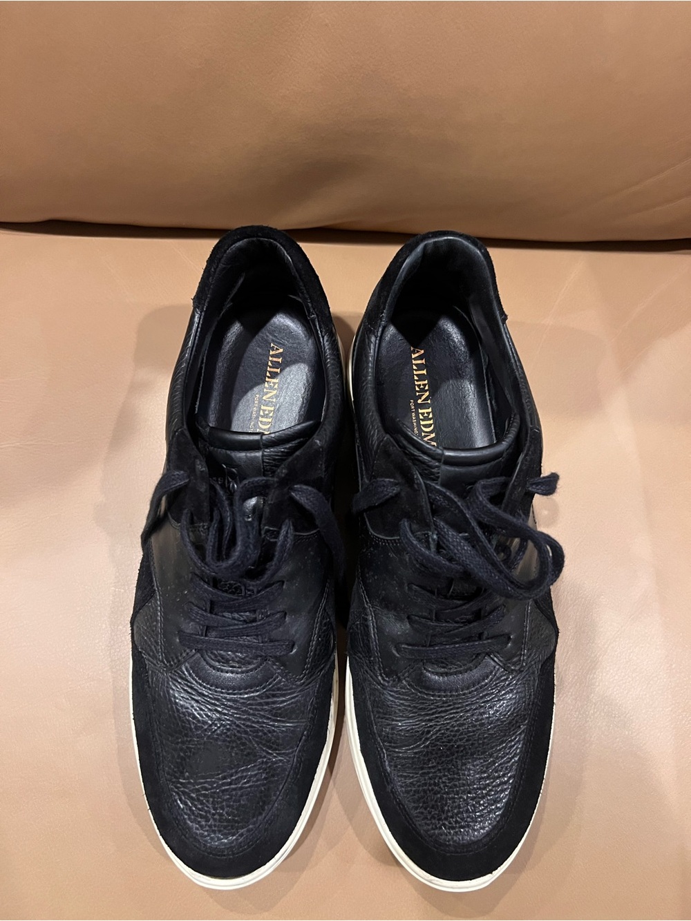 Allen Edmonds "OSBORN" Dress Casual Sneakers Black Suede
Leather Size 10.5 - Picture 6 of 6